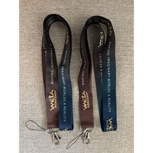 Set of 2 - WETA Workshop Lanyards "Making Imaginary Worlds A Reality" SDCC 2026